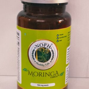 NOFH Moringa Tablets-750mg| Superfood | Daily Plant-Based Nutrition | 75 Tablets